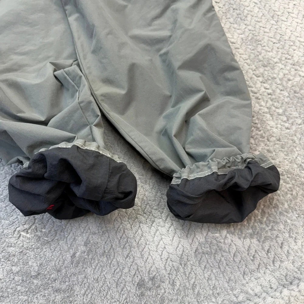 VTG Fishworks Pants Mens 36x29 Gray Nylon Water Resistant Fishing Cargo USA Made